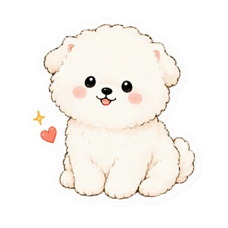 Fluffy dog